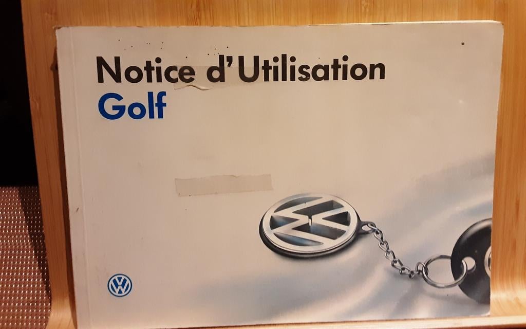 Volkswagen golf handleiding, Enlèvement ou Envoi