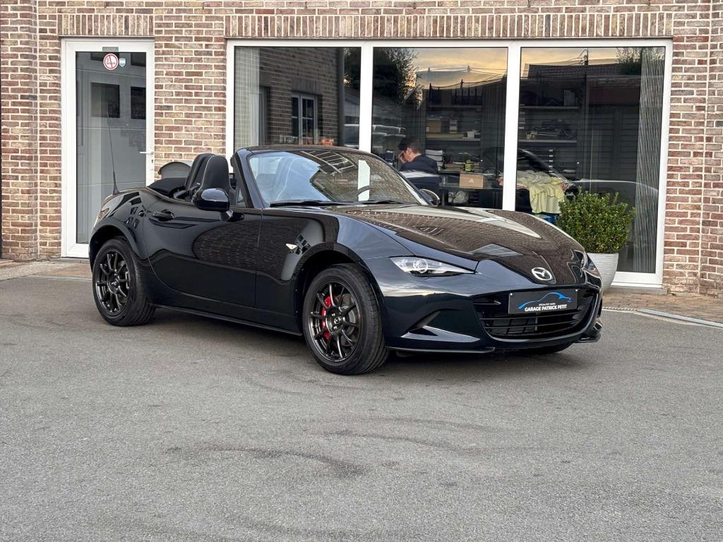 Mazda MX-5 1.5 ND HOMURA / 900km / Fabriekswaarborg, Autos, Mazda, Cuir et Alcantara, Achat, 140 g/km, Entreprise