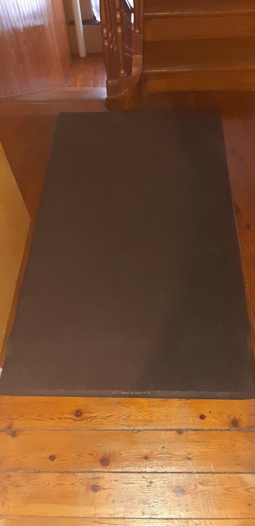 Tapis gris anthracite, Ophalen of Verzenden, Zo goed als nieuw