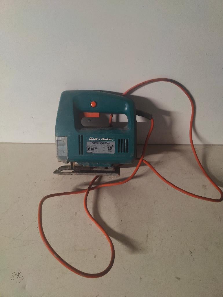Black & Decker DN531-350 Watt decoupeerzaag, Ophalen of Verzenden, Gebruikt, Decoupeerzaag