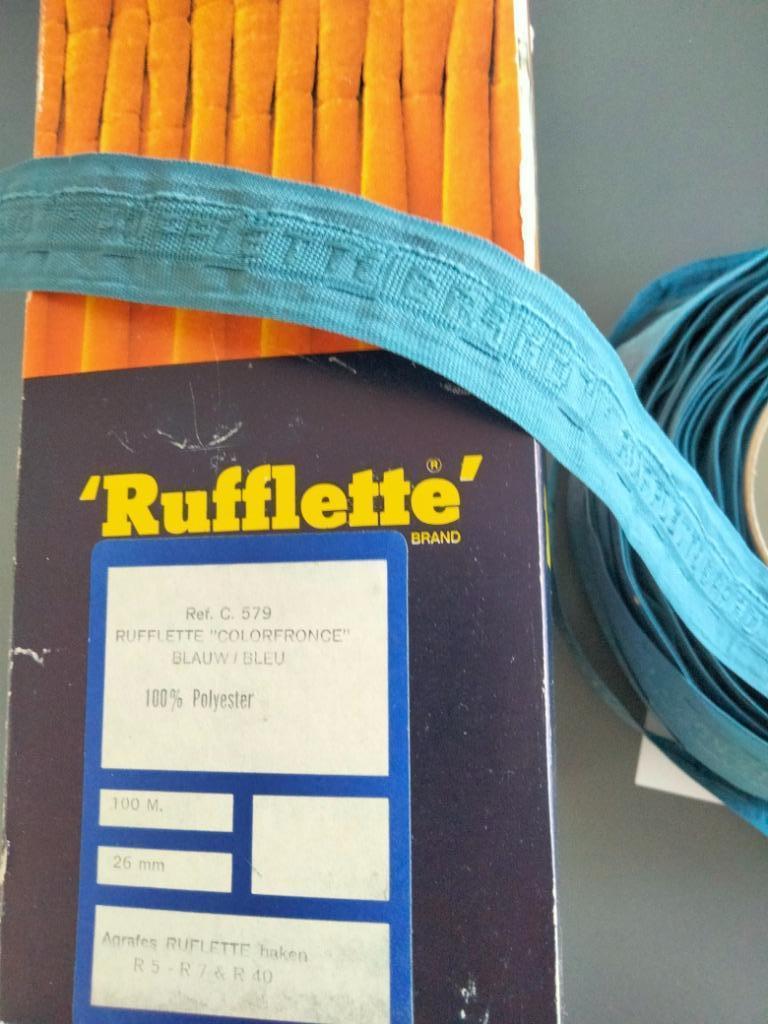 RUFLETTES Diverse kleuren Blauw/Geel/Groen, Blauw, Ophalen of Verzenden, Katoen, Minder dan 30 cm