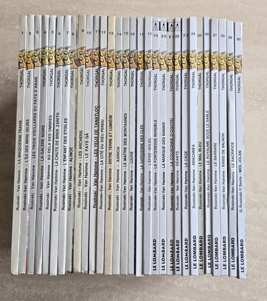 BD Thorgal, Livres, Plusieurs BD, Comme neuf, Enlèvement, Rosinski - Van Hamme