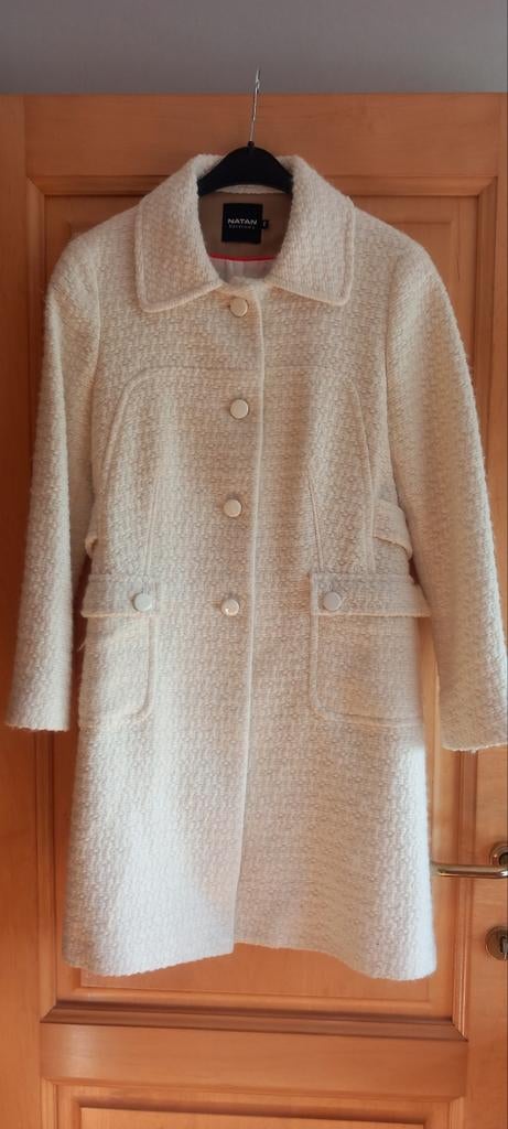 Manteau d'hiver blanc Natan, Enlèvement ou Envoi