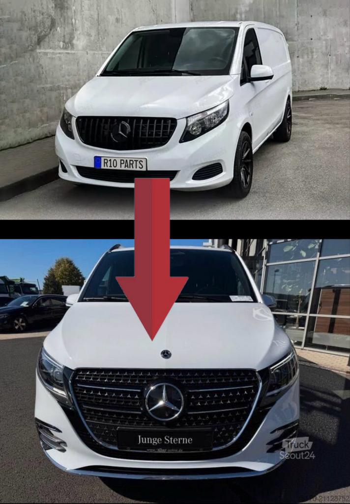 Pares-chocs NEUFS pour tout classe V + installation offerte, Enlèvement, Neuf, Mercedes-Benz