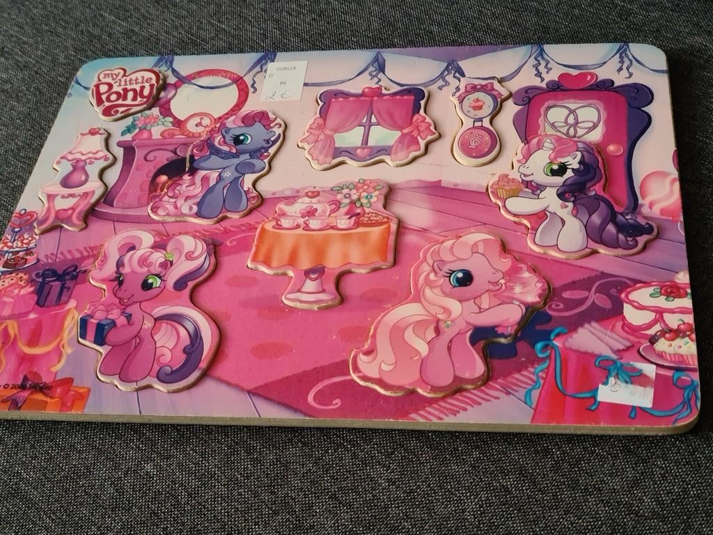 Little poney puzzle, Enlèvement, Utilisé