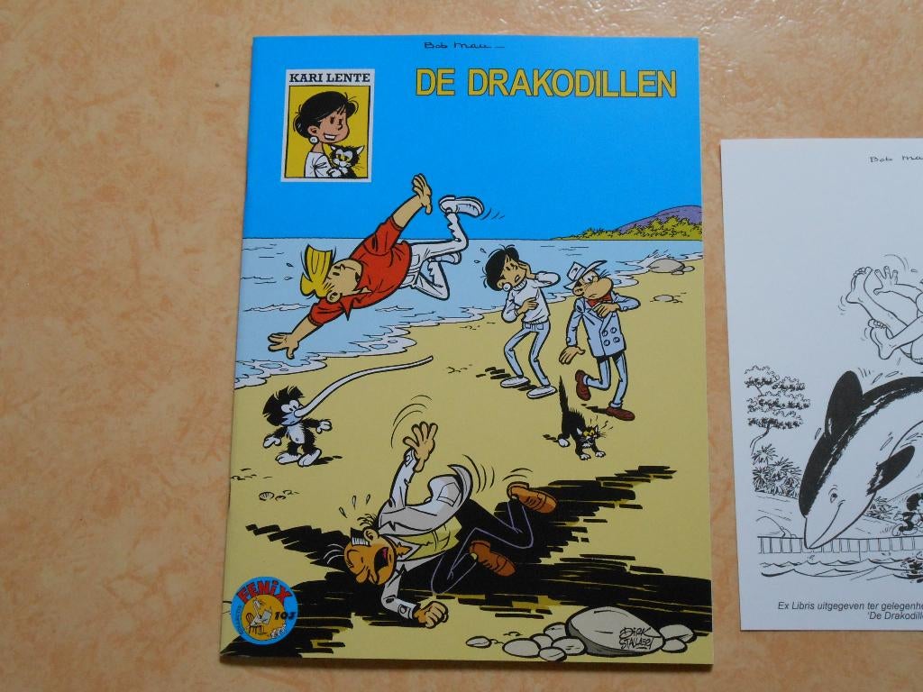 Collectie fenix 103 De drakodillen 2015 1 ste druk. Bijlage, Bob Mau, Eén stripboek, Nieuw, Ophalen of Verzenden