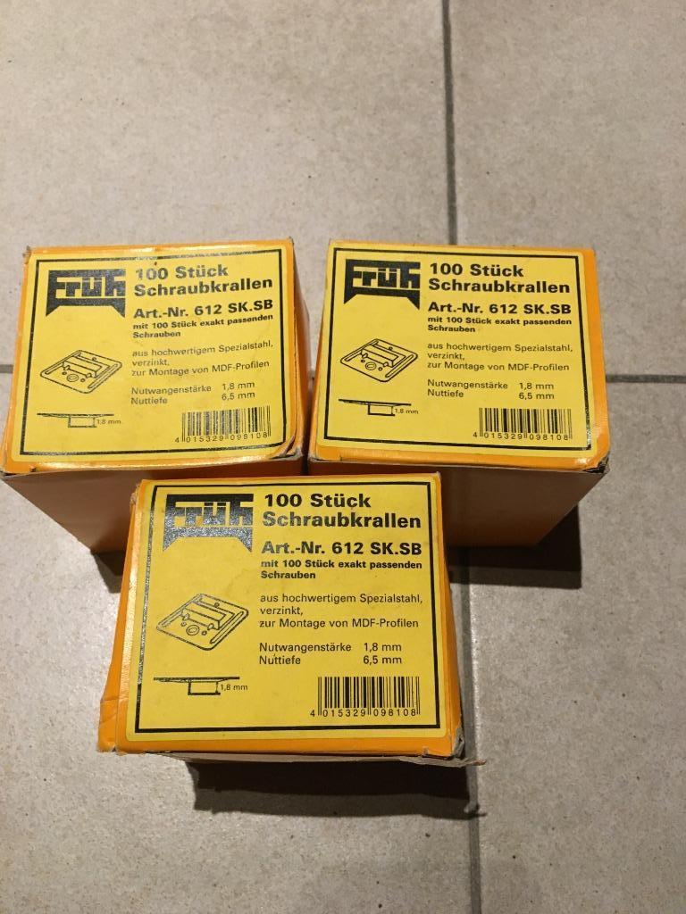 bevestiging planchetten, Enlèvement, Neuf