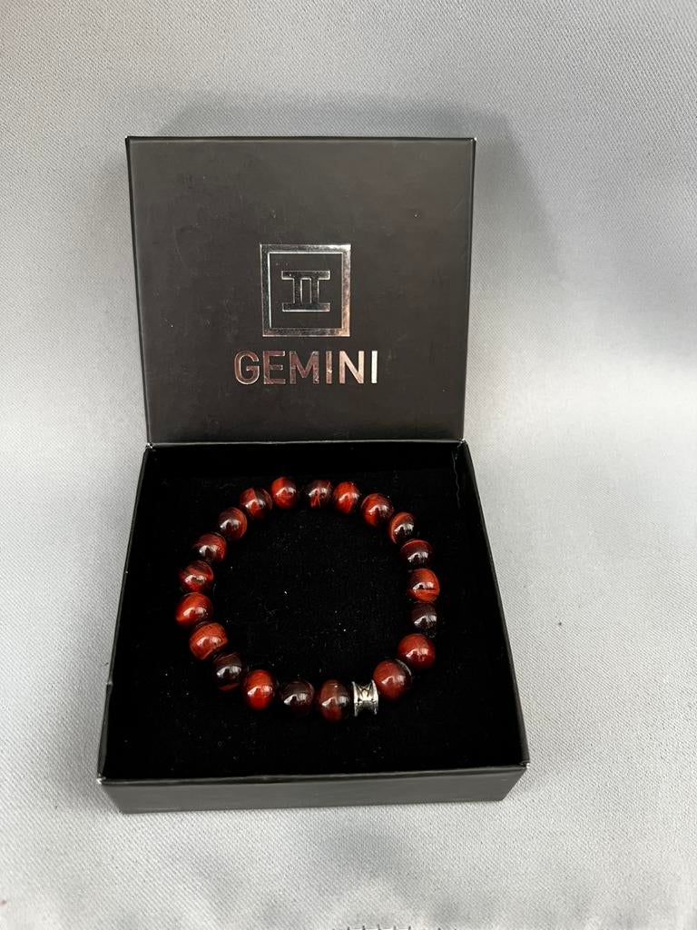 Gemini armband maat S - bruin, Ophalen of Verzenden, Zo goed als nieuw, Bruin