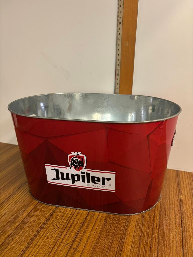 Jupiler ijsbakje emmer in blik. Perfect, Ophalen of Verzenden, Nieuw, Overige, Overige merken