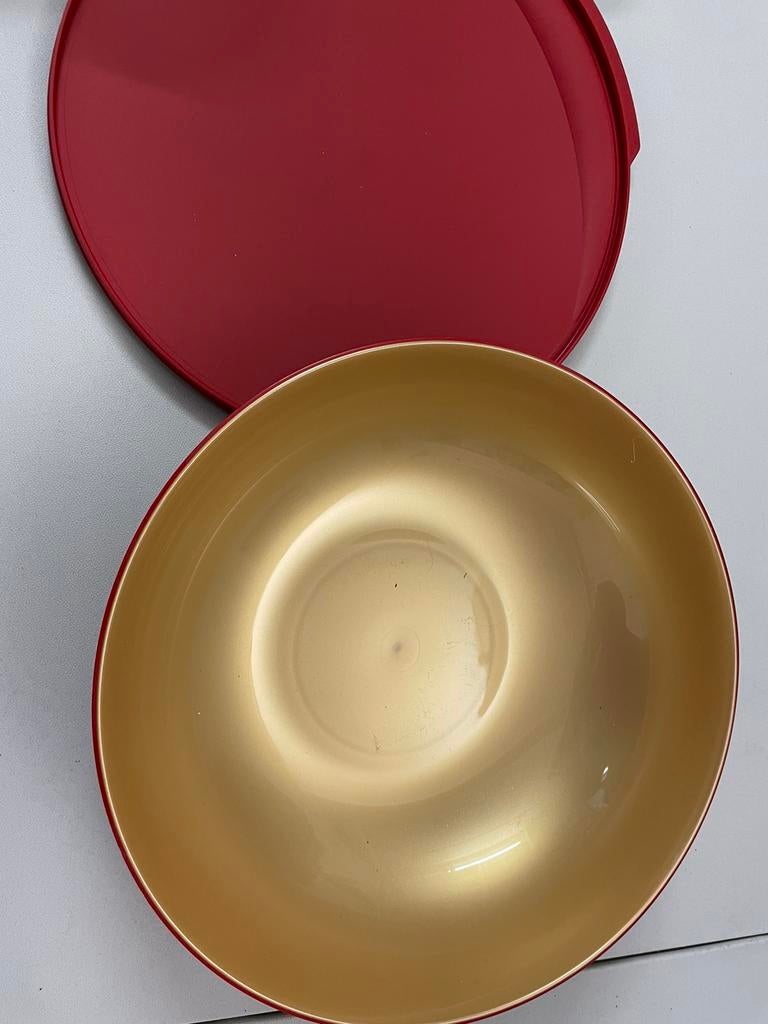 Allegra rood goud 3,5 l, Huis en Inrichting, Keuken | Tupperware, Nieuw, Rood, Ophalen of Verzenden
