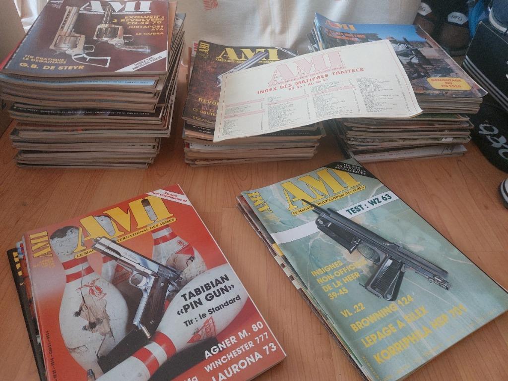 Magasines AMI Lot 109 numéros - armes militaria, Collections, Enlèvement, Autres