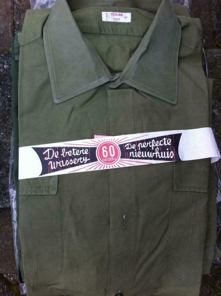 Kleding Landmacht - eind jaren 60 begin jaren 70, Ophalen, Landmacht, Kleding of Schoenen