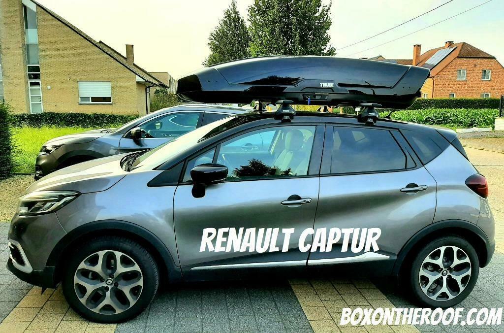 Location coffres de toit - barres de toit Thule pour Renault, Enlèvement, Comme neuf