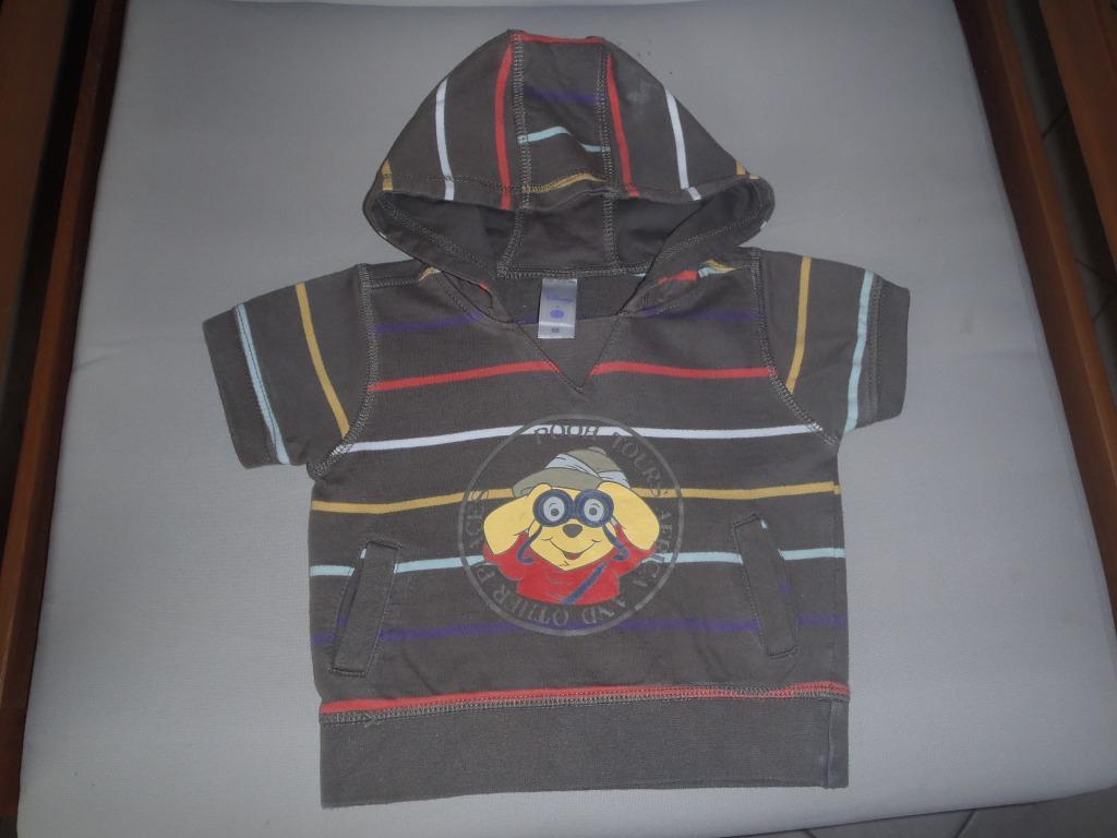 T-shirt maat 68 + capuchon, Ophalen of Verzenden, Zo goed als nieuw, Jongetje, Overige typen