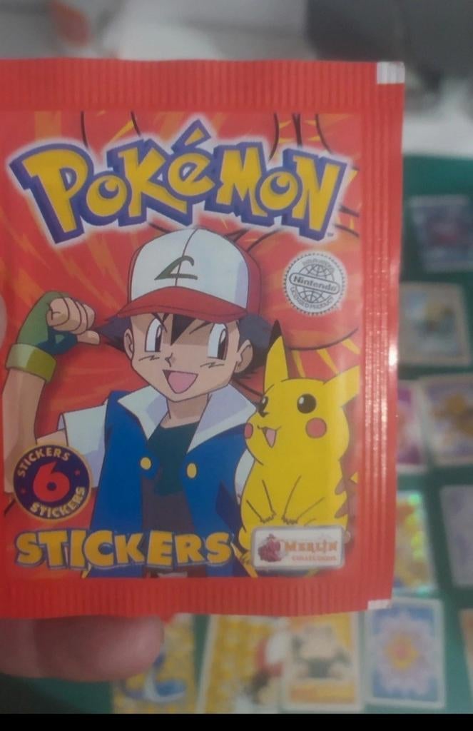 1 POCHETTE POKEMON MERLIN TOPPS, Collections, Envoi