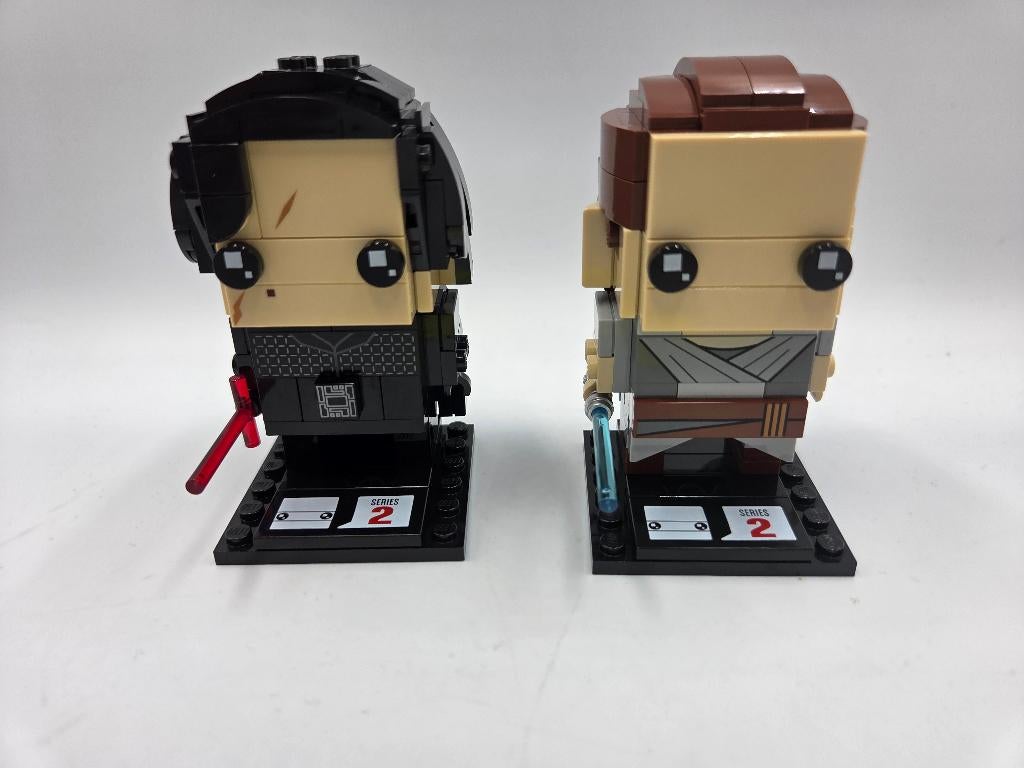 Lego Brickheadz 41489 Rey & Kylo Ren, Ophalen of Verzenden, Zo goed als nieuw, Complete set, Lego