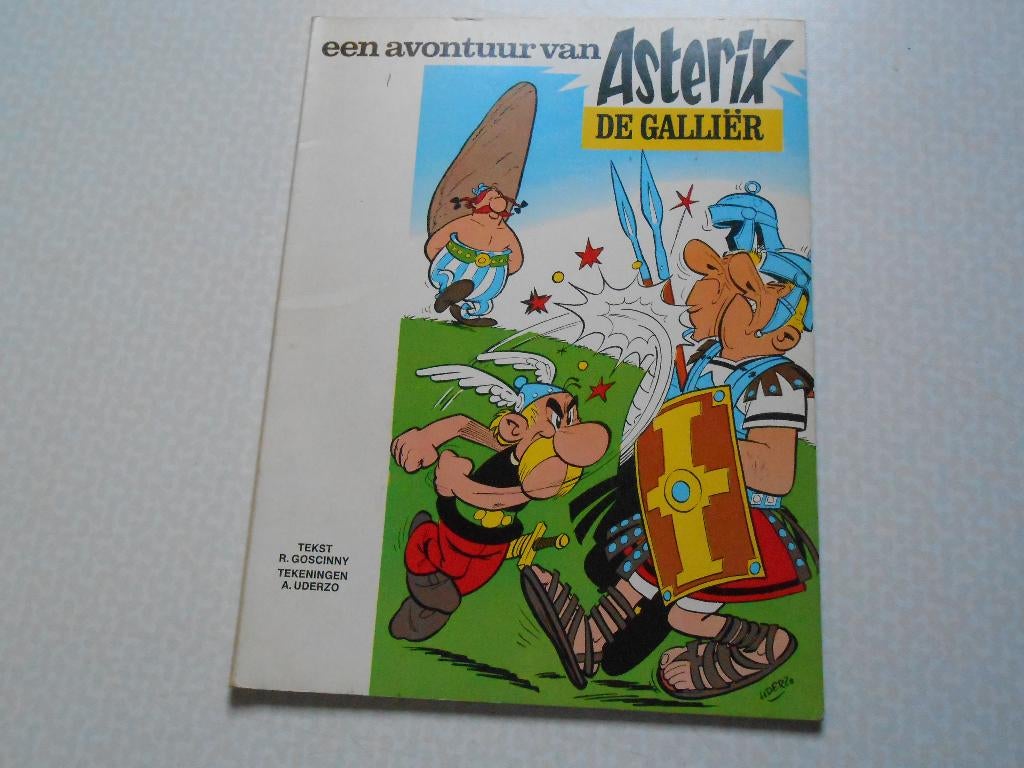 Asterix 1 De Galliër 1967 1 ste druk van een heruitgave., Gelezen, Eén stripboek, Ophalen of Verzenden, Goscinny - Uderzo
