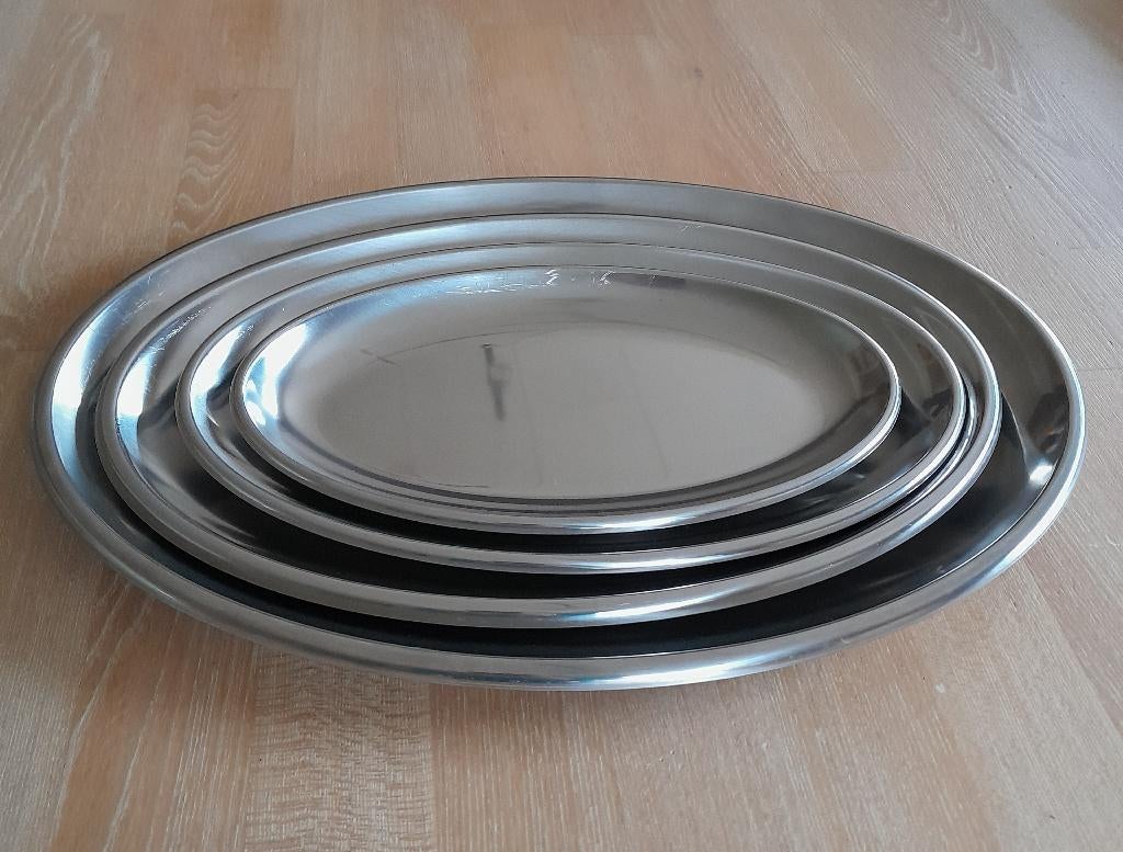 plats en acier inoxydable, Enlèvement ou Envoi, Comme neuf, Autres matériaux, Balance