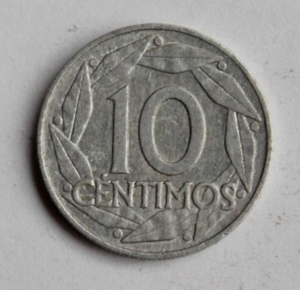 10 centimos Espagne 1959, Enlèvement ou Envoi, Autres pays, Monnaie en vrac