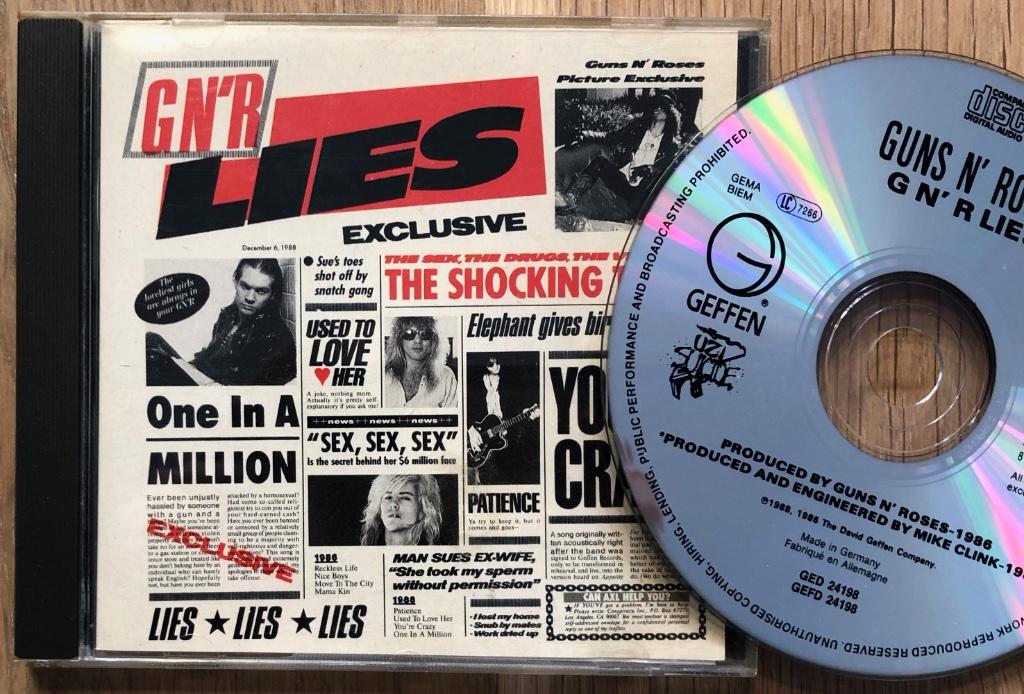 GUNS 'N ROSES - Lies ( CD ), Cd's en Dvd's, Cd's | Hardrock en Metal, Zo goed als nieuw, Ophalen of Verzenden