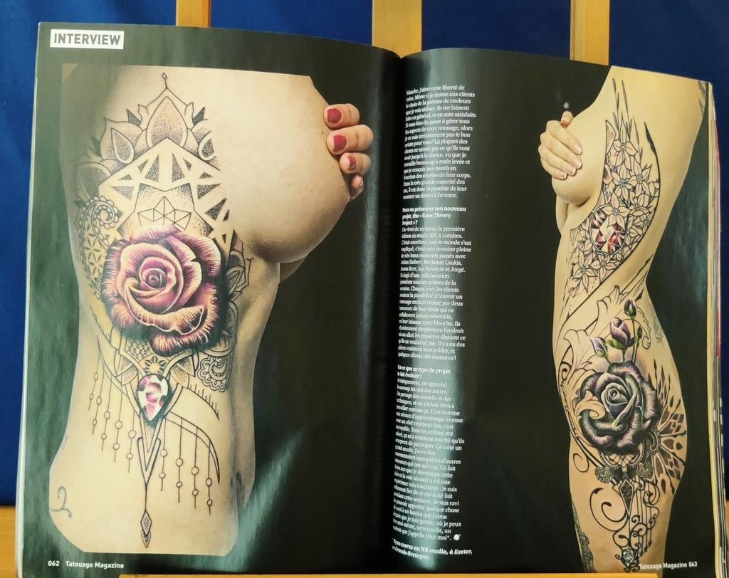 Tatouage tijdschrift, Boeken, Ophalen of Verzenden, Gelezen, Overige typen