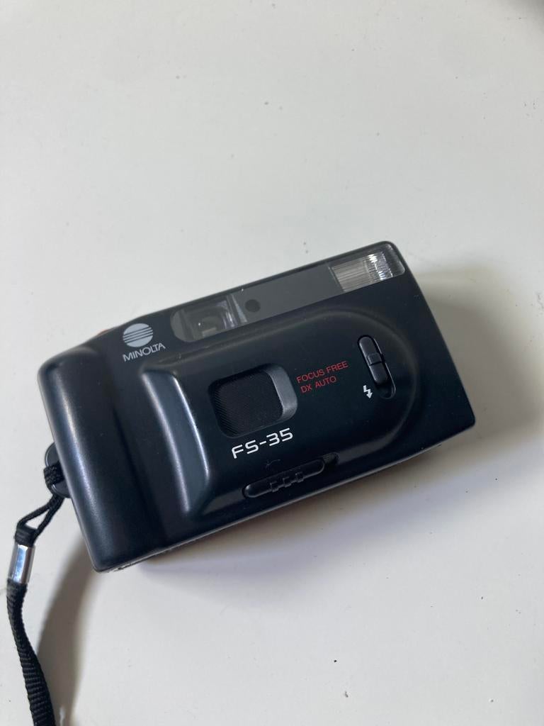 Minolta fs35 analoog camera, Audio, Tv en Foto, Fotocamera's Analoog, Ophalen of Verzenden, Zo goed als nieuw, Minolta