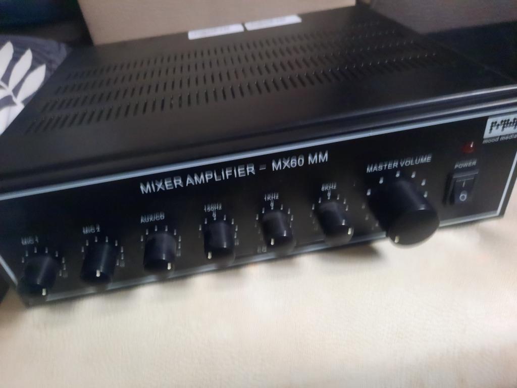 Majorcom Mood Media MX-60 MM Mixer Amplificateur, Autres marques, Enlèvement ou Envoi, 60 à 120 watts, Stéréo