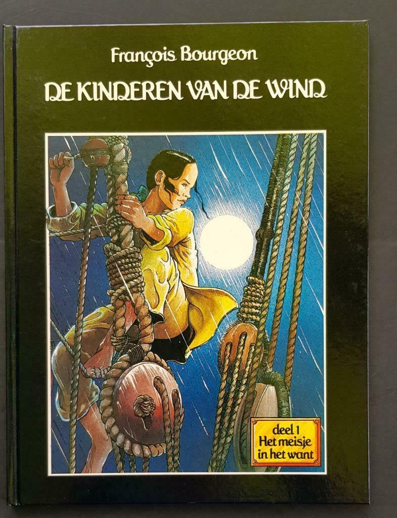 Strips Kinderen van de wind.  François Bourgeon Oberon, Boeken, Stripverhalen, Eén stripboek, Ophalen, Zo goed als nieuw, Bourgeon