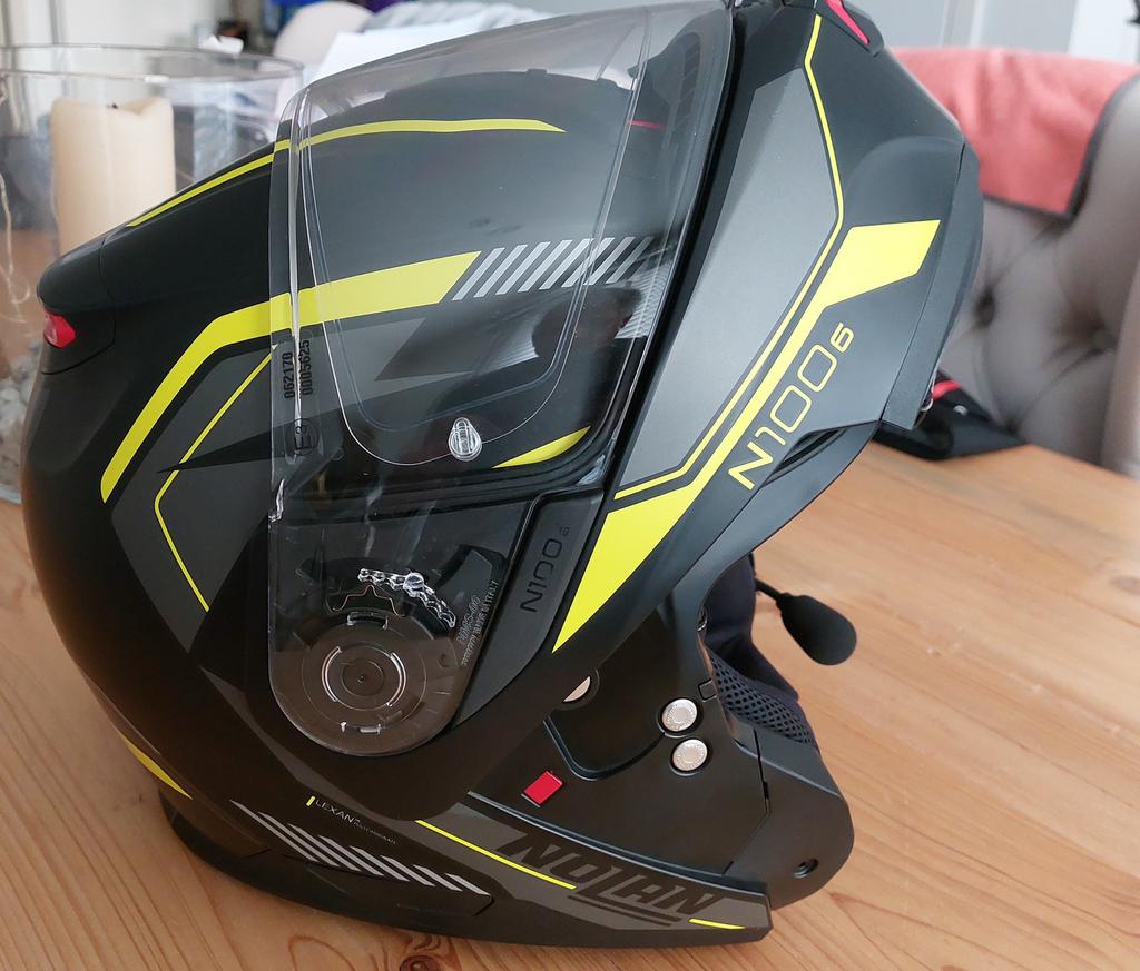Motorhelm merk Nolan, Ophalen, XL, Systeemhelm, Nolan