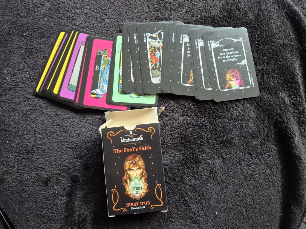 Lindemans tarotkaarten, Boeken, Verzenden
