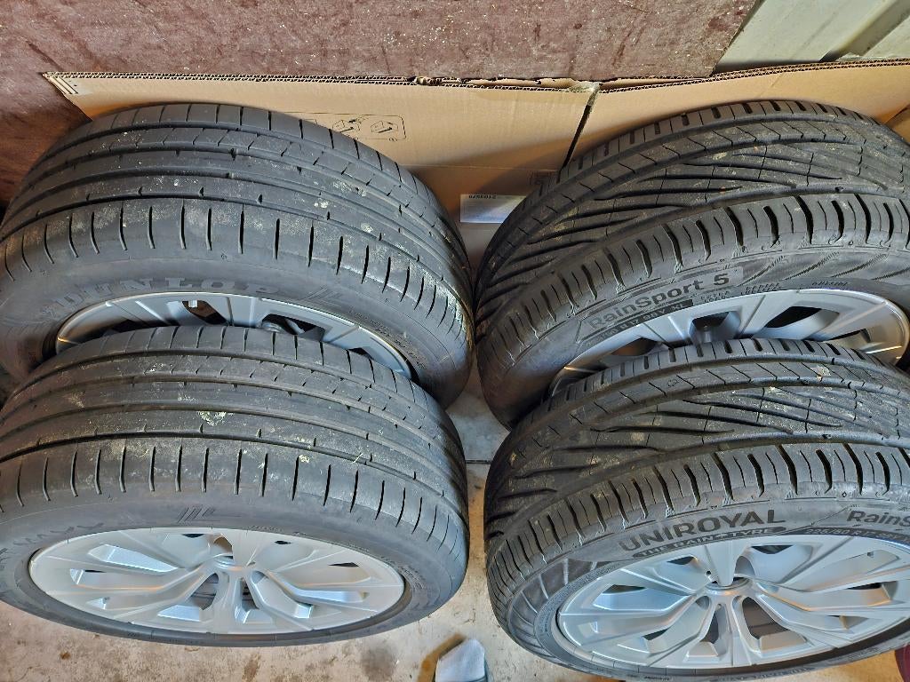 Jantes de 17 pouces avec pneus, Autos : Pièces & Accessoires, Pneus & Jantes, Pneus et Jantes, Véhicule de tourisme, Pneus été
