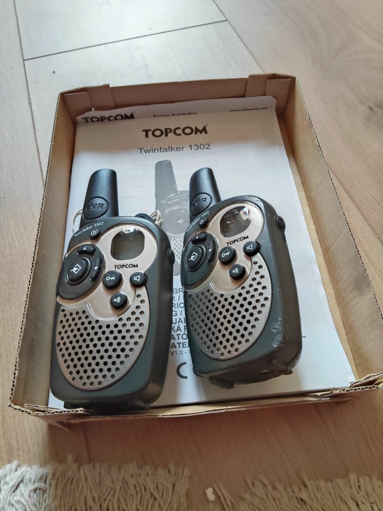 Radio talkie-walkie Topcom, Enlèvement ou Envoi, Utilisé, Talkie-walkie ou Walkie-talkie