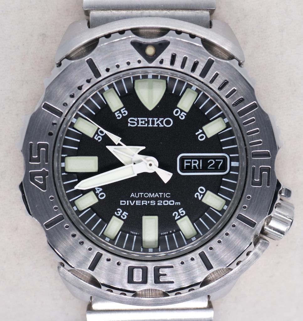 Seiko Monster Gen1 SKX779K, Ophalen of Verzenden, Zo goed als nieuw