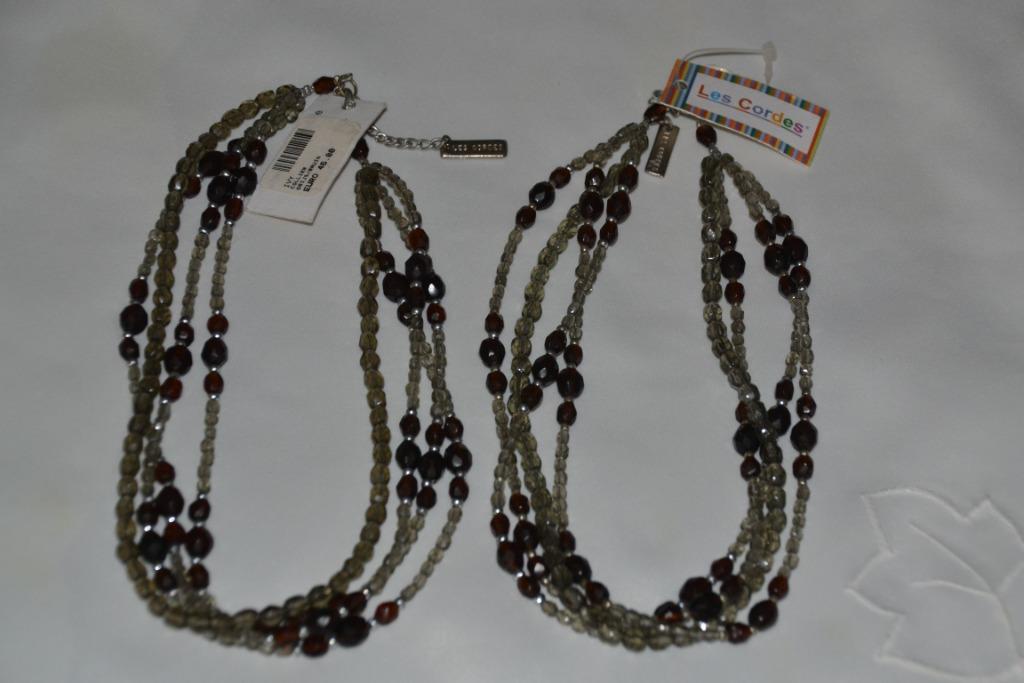 Collier Les Cordes   (Nieuw !), Ophalen of Verzenden, Nieuw, Overige kleuren, Kunststof