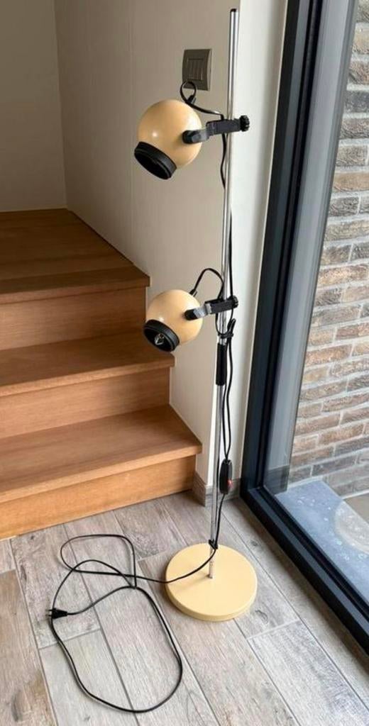 Vintage space age eye ball staanlamp, Ophalen