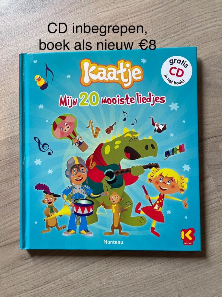Kaatje liedjesboek met CD, Boeken, Ophalen of Verzenden, Zo goed als nieuw
