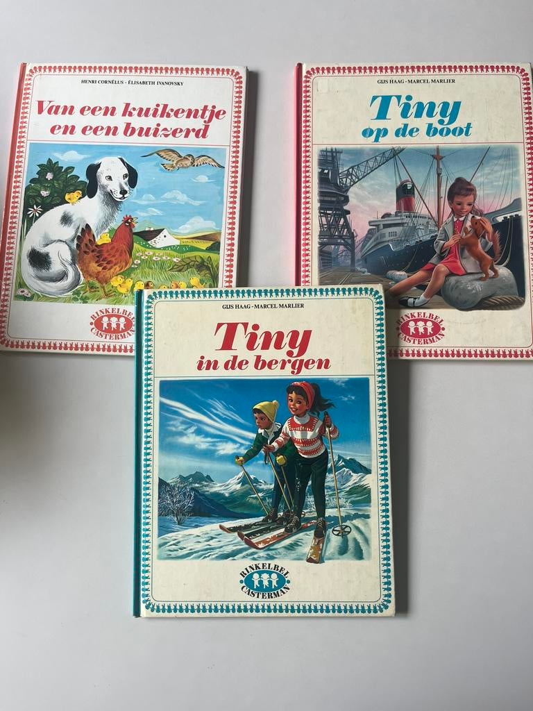 Twee supermooie Tiny boekjes- nostalgie!, Ophalen of Verzenden, Gelezen