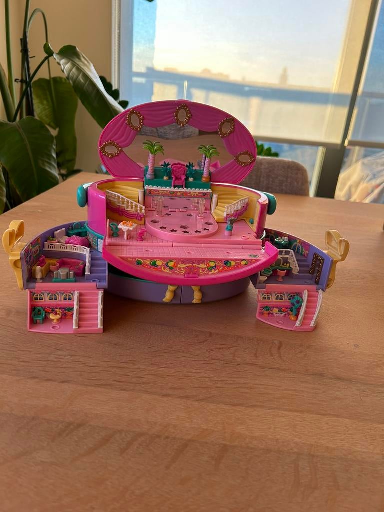 Vintage Polly Pocket 1995 - Light-Up Fashion Show, Kinderen en Baby's, Ophalen of Verzenden, Gebruikt