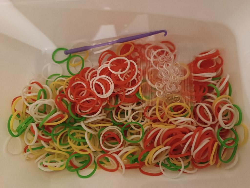 Bandes à tisser, différentes couleurs, Enlèvement
