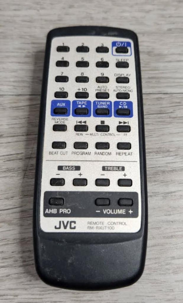 Afstandsbediening Jvc rm-rxut100, Ophalen of Verzenden, Zo goed als nieuw, Origineel, Dvd