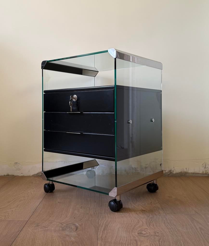 Gallotti&Radice Movie Cassettiera - Stijlvolle ladekast, Maison & Meubles, Armoires | Commodes, Comme neuf, Moins de 100 cm, Moins de 50 cm