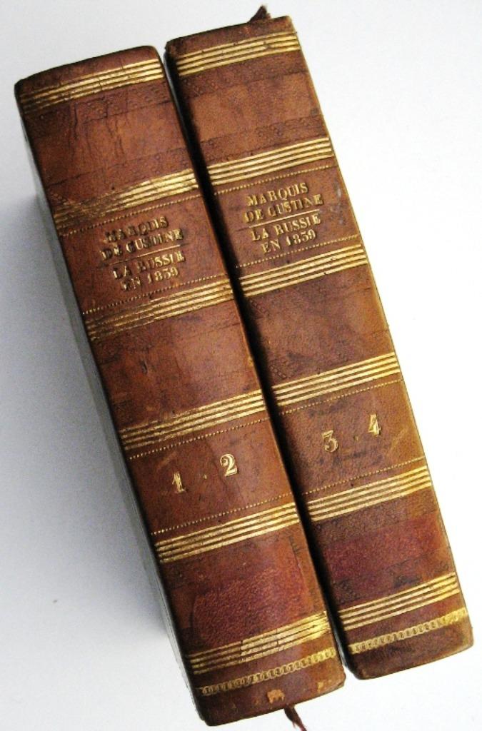 La Russie en 1839 HC Marquis de Custine 1844 Rusland, Antiquités & Art, Enlèvement ou Envoi