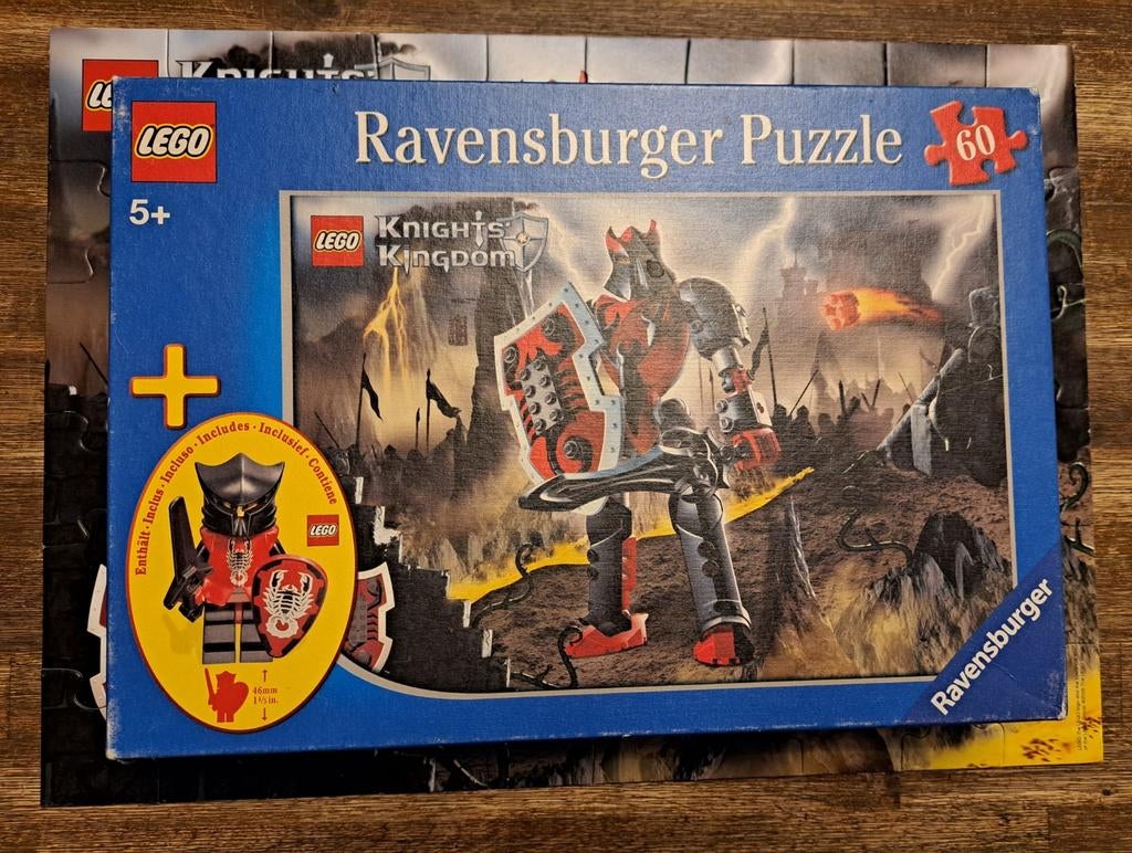 Ravensburger puzzel 60 lego, Ophalen of Verzenden, Gebruikt