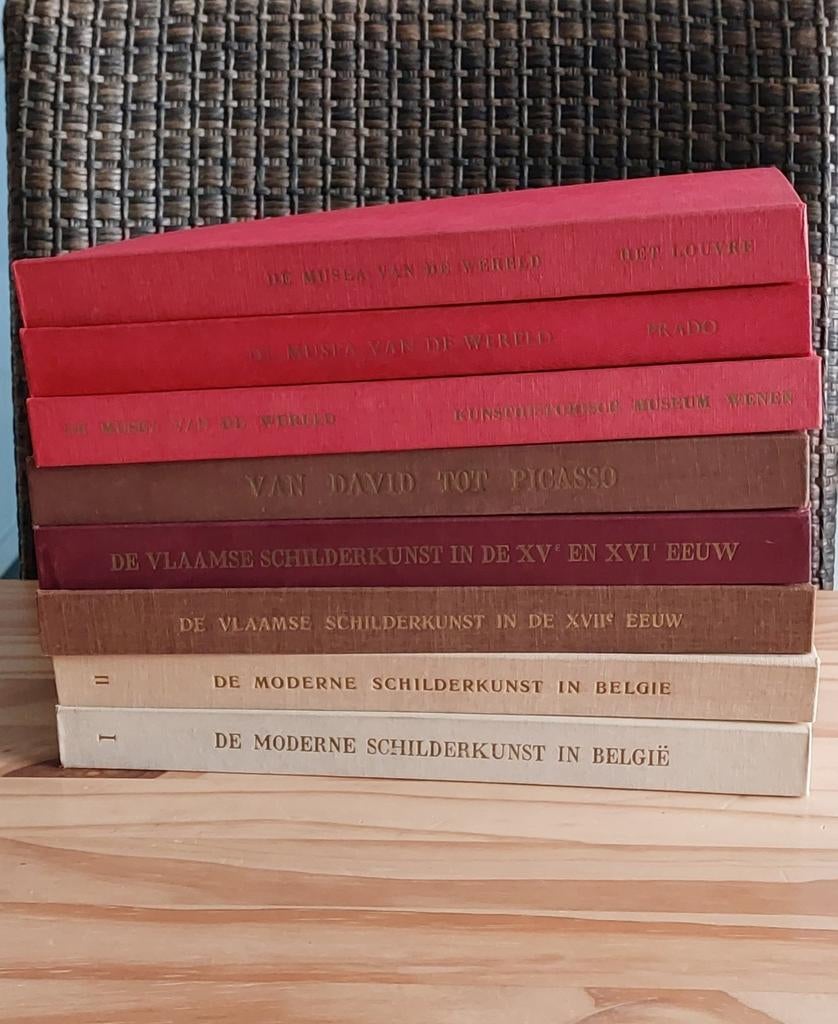 8 Artisboeken over schilderkunst uit periode 1957-1968, Boeken, Ophalen of Verzenden, Gelezen