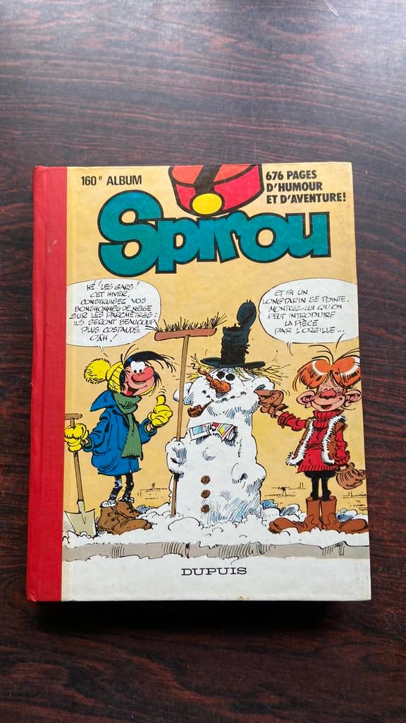 160 eme album Spirou 1981, Utilisé
