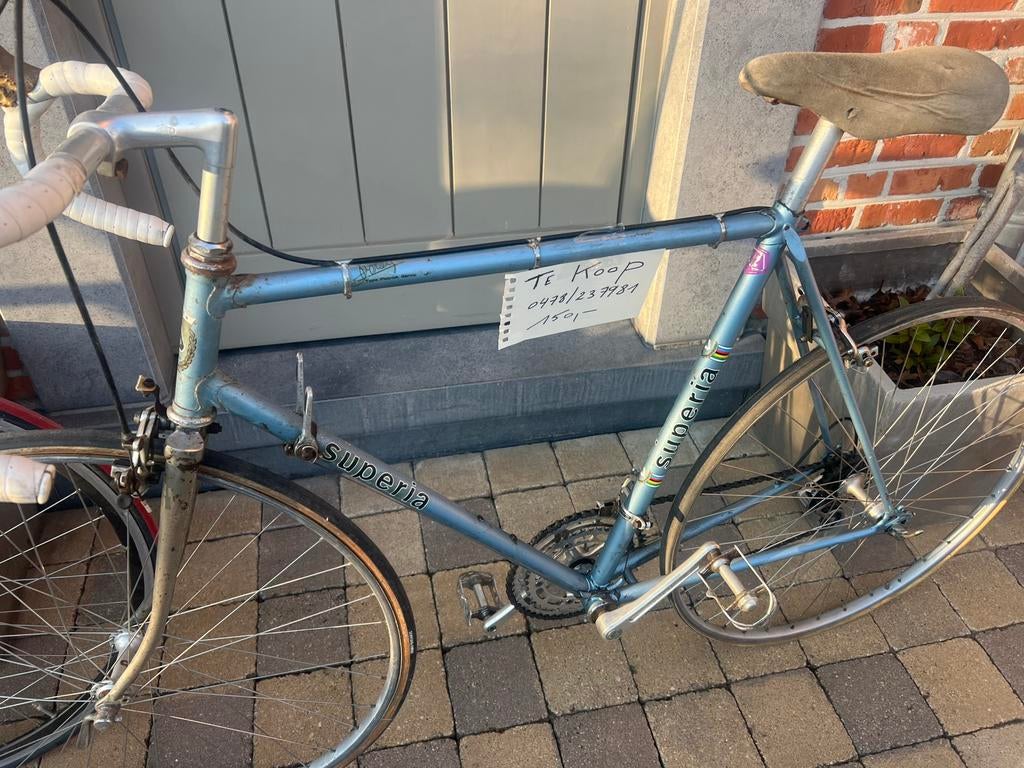 Oude koersfietsen vintage, Fietsen en Brommers, Ophalen, Zo goed als nieuw