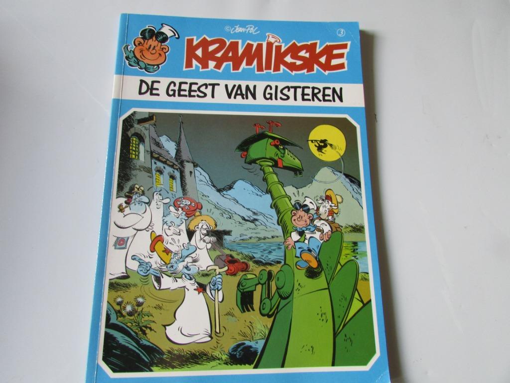 KRAMIKSKE, DE GEEST VAN GISTEREN, Gelezen, Eén stripboek, Ophalen of Verzenden, Jean Pol