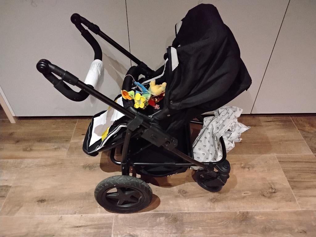 3 in 1 buggy kinderwagen, Kinderen en Baby's, Buggy's, Ophalen, Gebruikt, Koelstra, Verstelbare rugleuning
