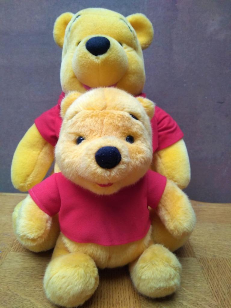 winnie the pooh  duo, Verzamelen, Ophalen of Verzenden, Winnie de Poeh of vrienden, Zo goed als nieuw, Knuffel