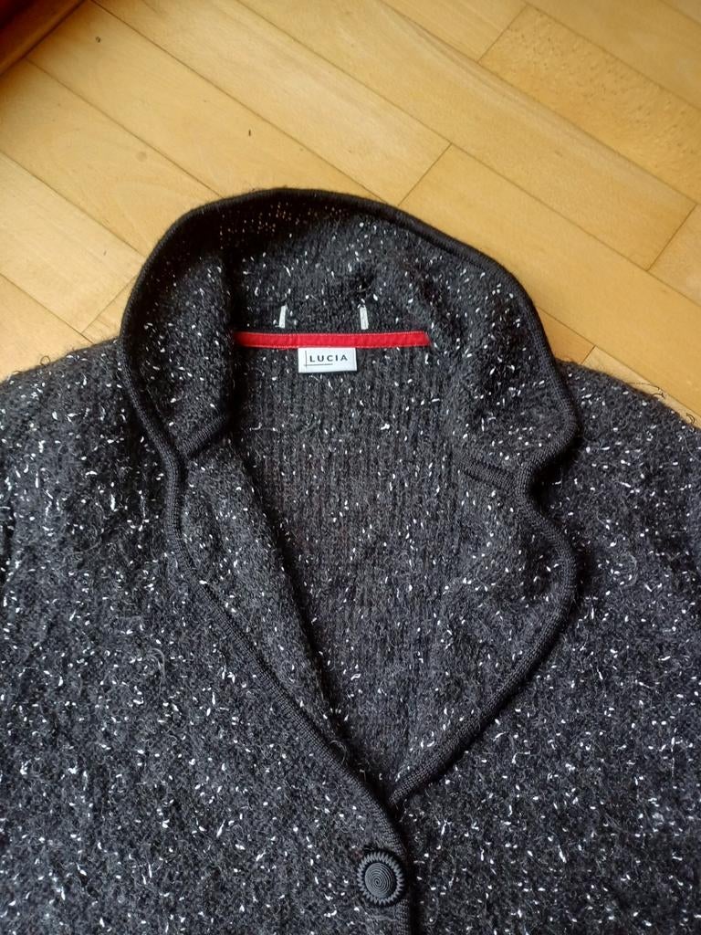 Gilet d'hiver LUCIA Taille 44/46, Enlèvement ou Envoi, Comme neuf, Veste ou Veston, Noir